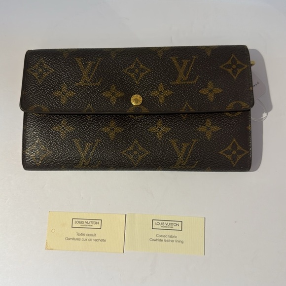 Louis Vuitton Sarah Brown Monogram Wallet w/Authenticity Certificate - Picture 4 of 9